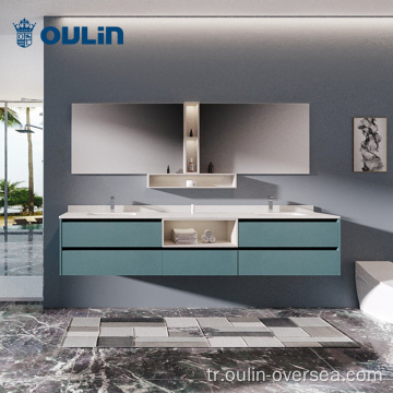 Modern Tasarım Ucuz Banyo Vanity Dolabı Daireler için